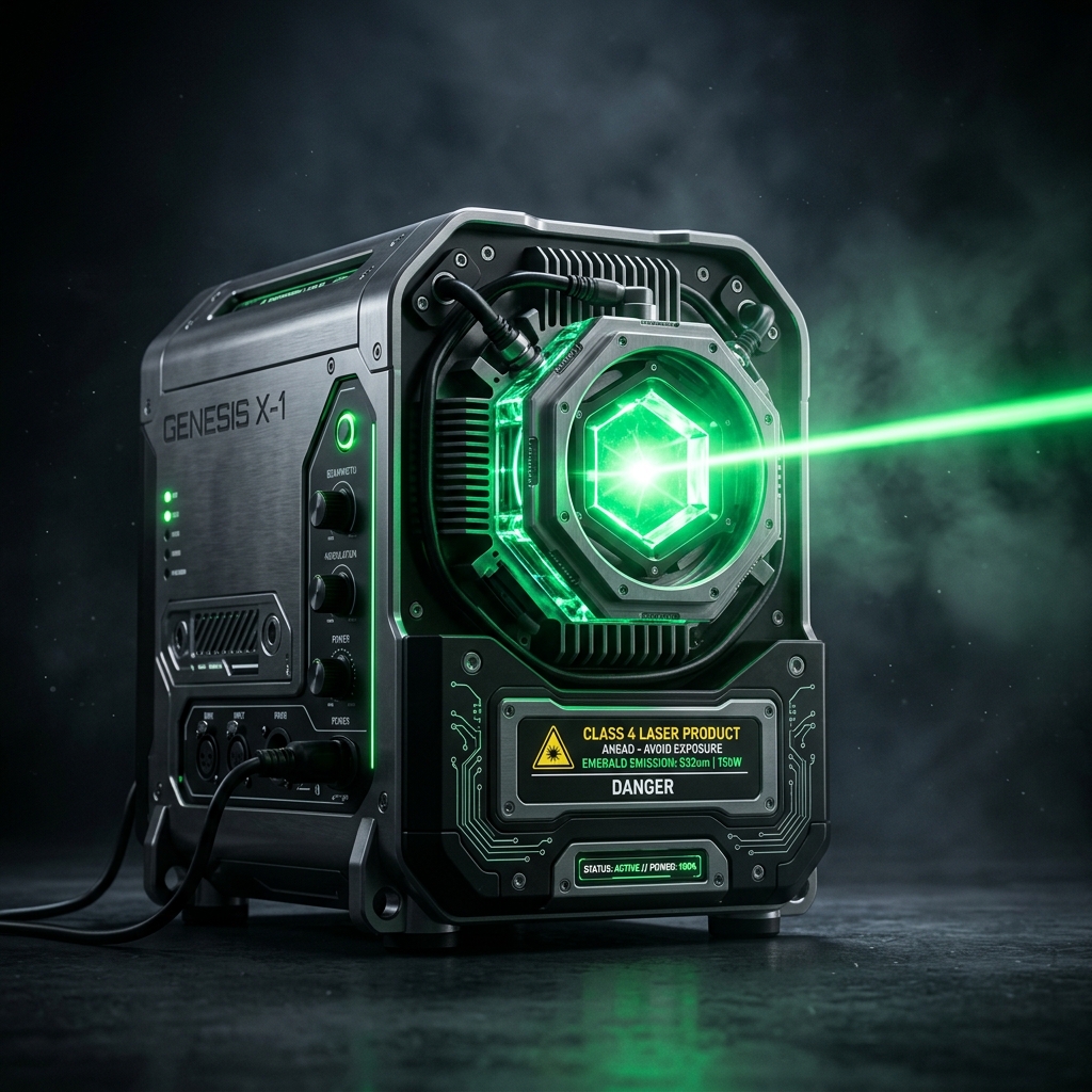 Photonischer Phasendisruptor-Laser „Genesis X-1 (Klasse 4-Omega)“
